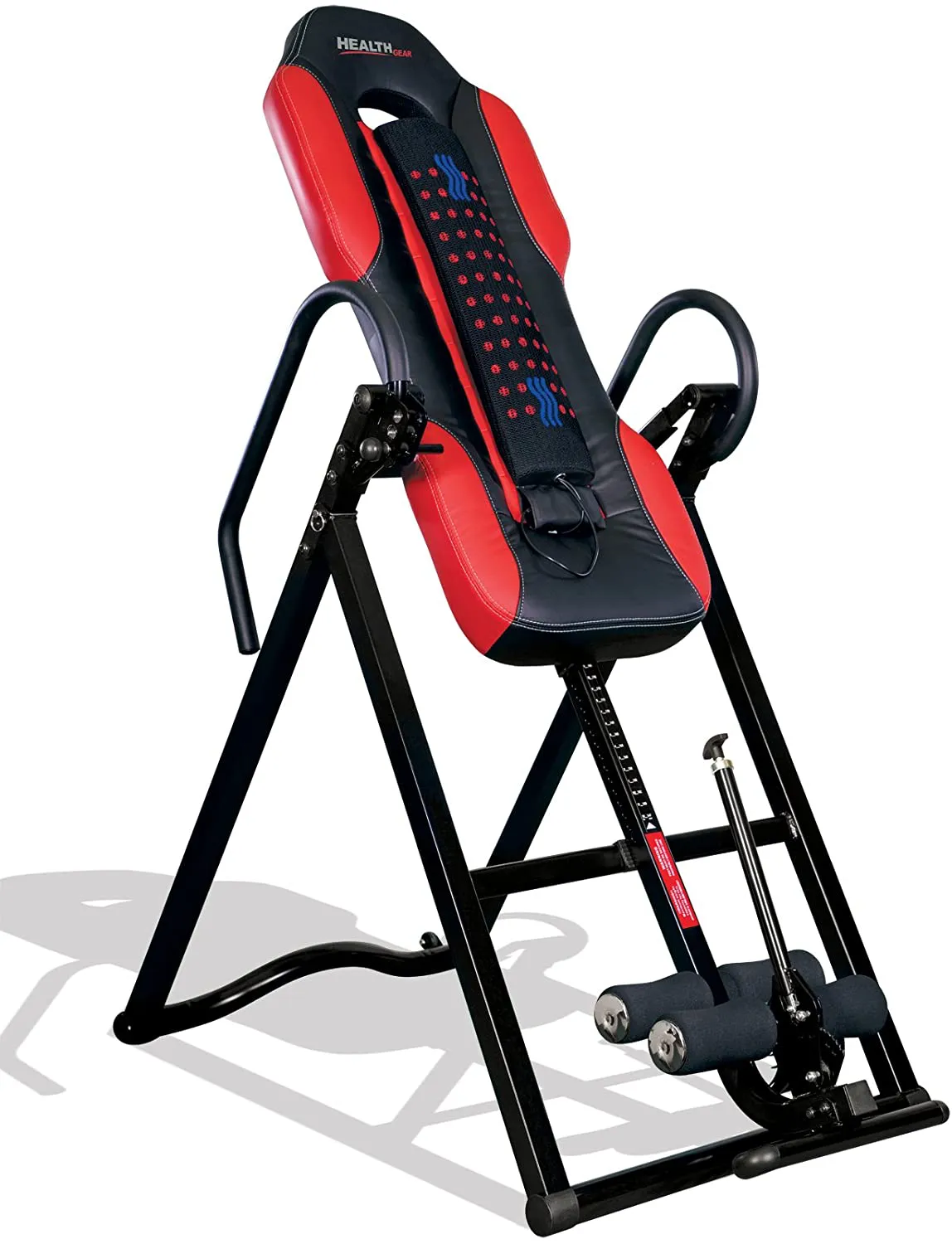 Health Gear ITM5500 Advanced Technology Inversion Table With Vibro Massage & Heat - Heavy Duty up to 300 lbs.