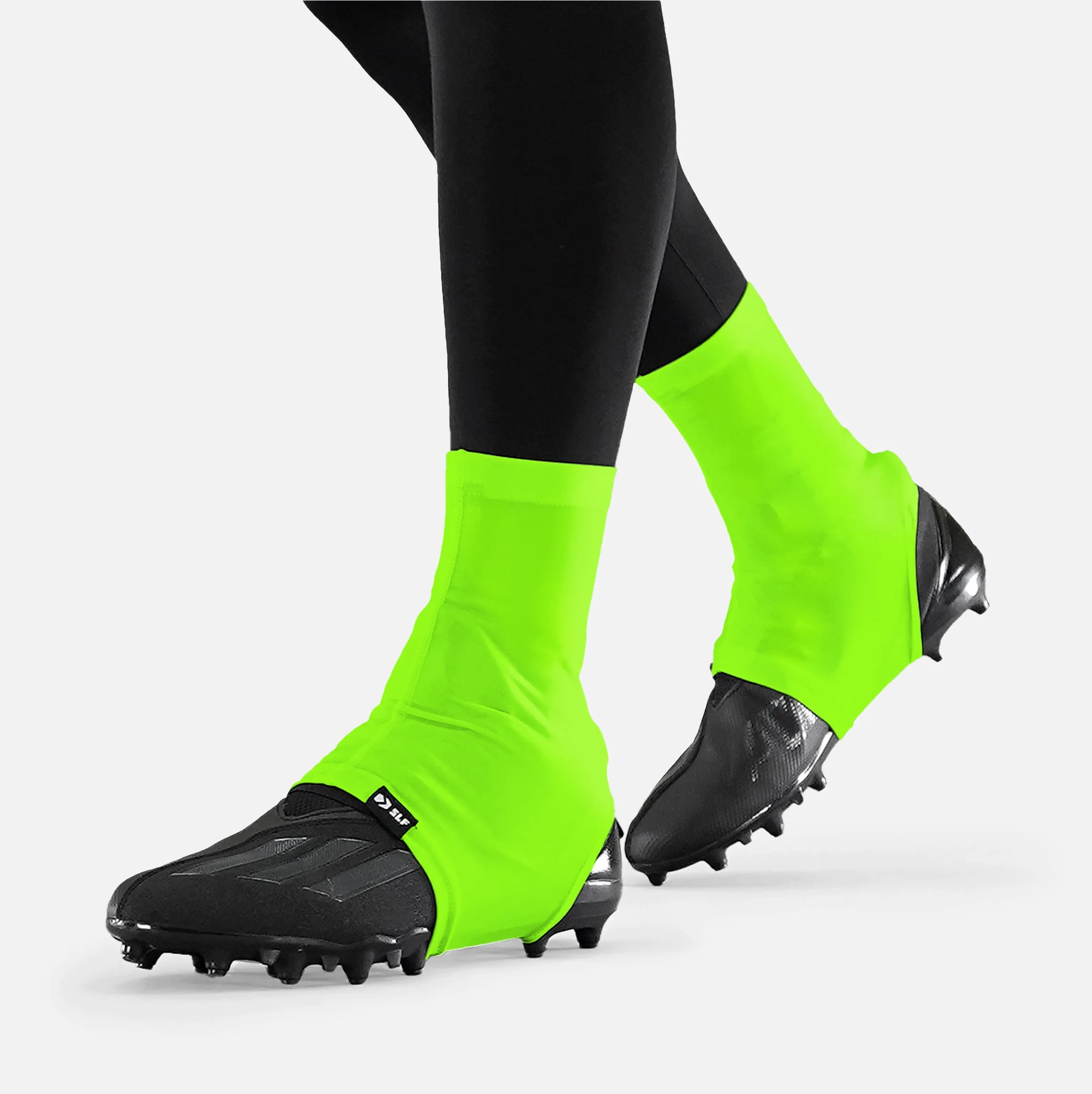 Hot Green Spats / Cleat Covers