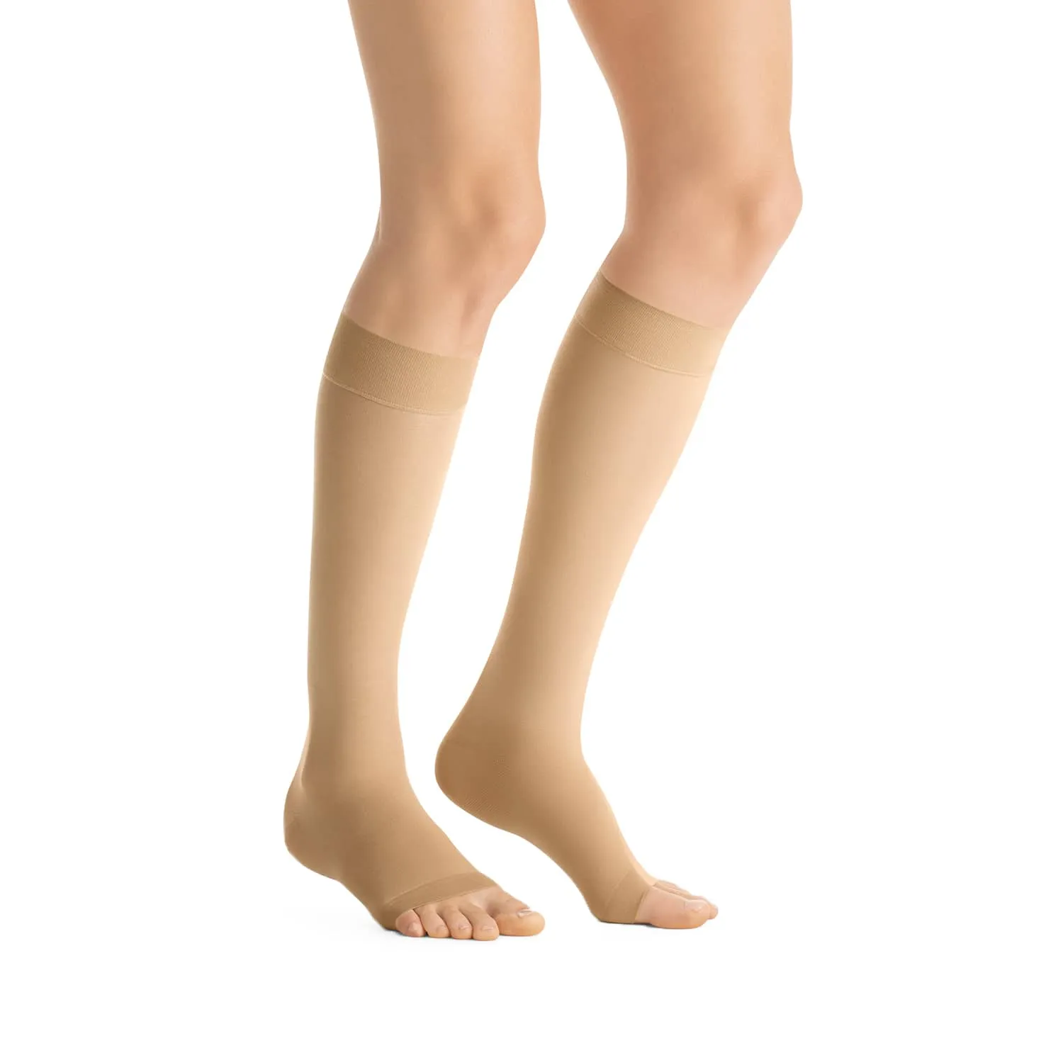 Jobst UltraSheer Open Toe Knee Highs - 20-30 mmHg