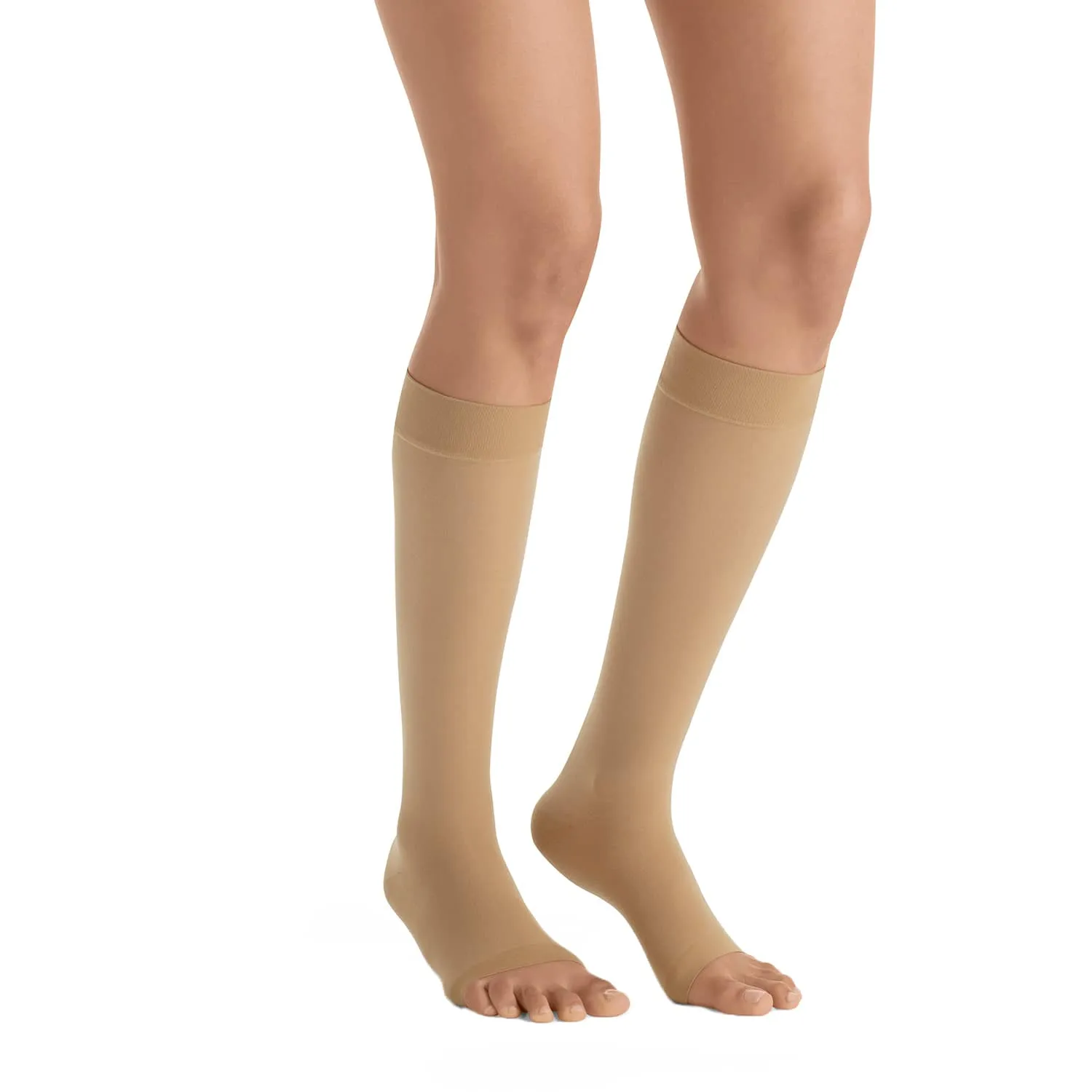 Jobst UltraSheer Open Toe Knee Highs - 20-30 mmHg