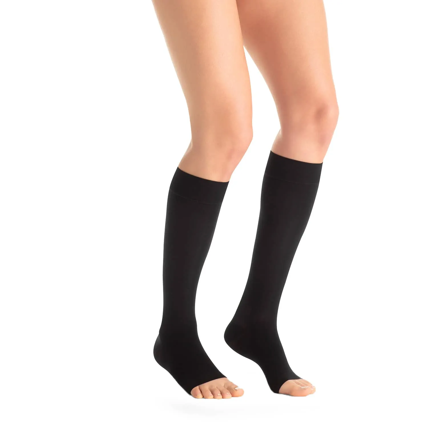 Jobst UltraSheer Open Toe Knee Highs - 20-30 mmHg