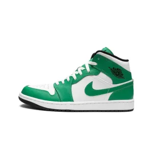 Jordan 1 Mid Lucky Green