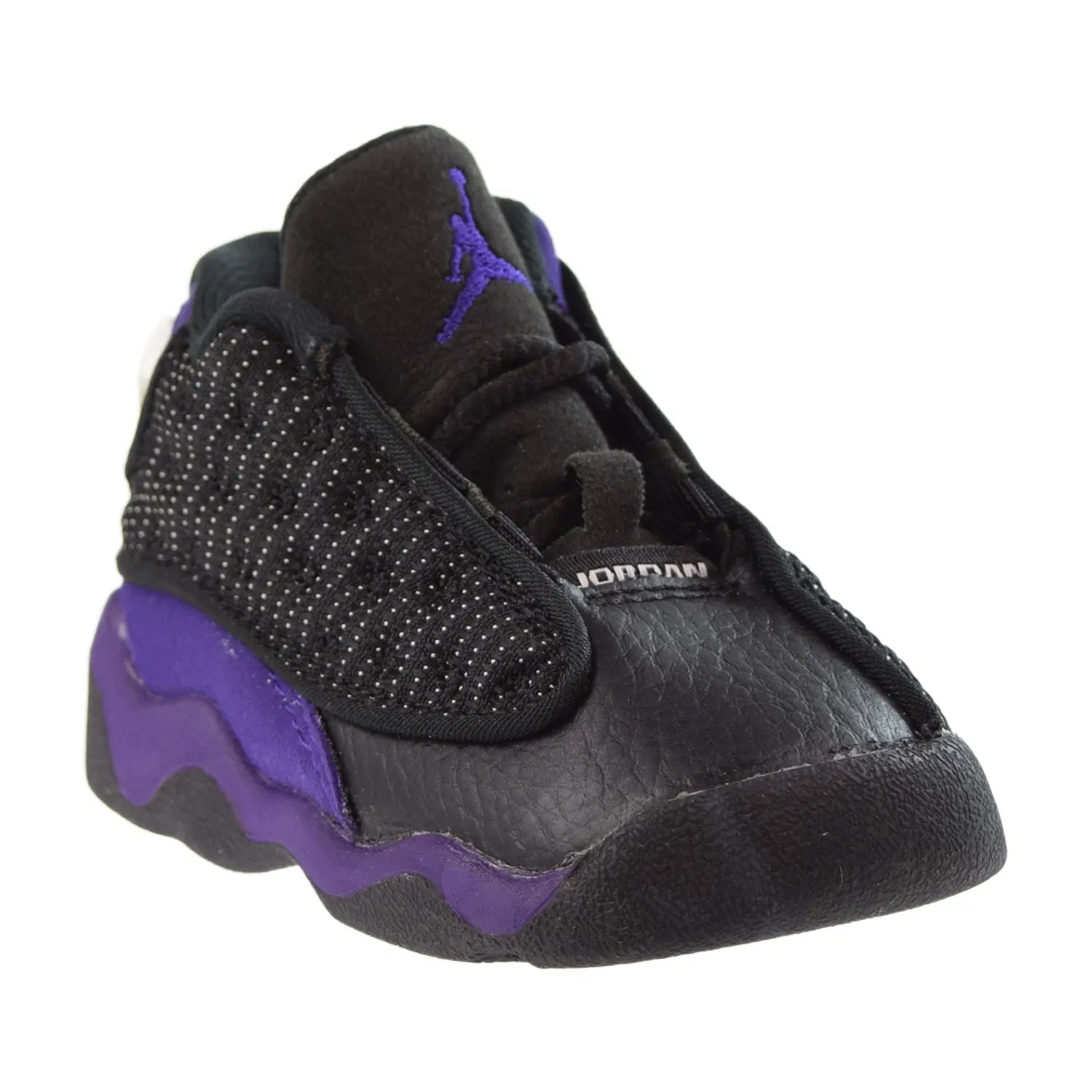 Jordan 13 Retro (TD) Toddlers Shoes Black/Court Purple