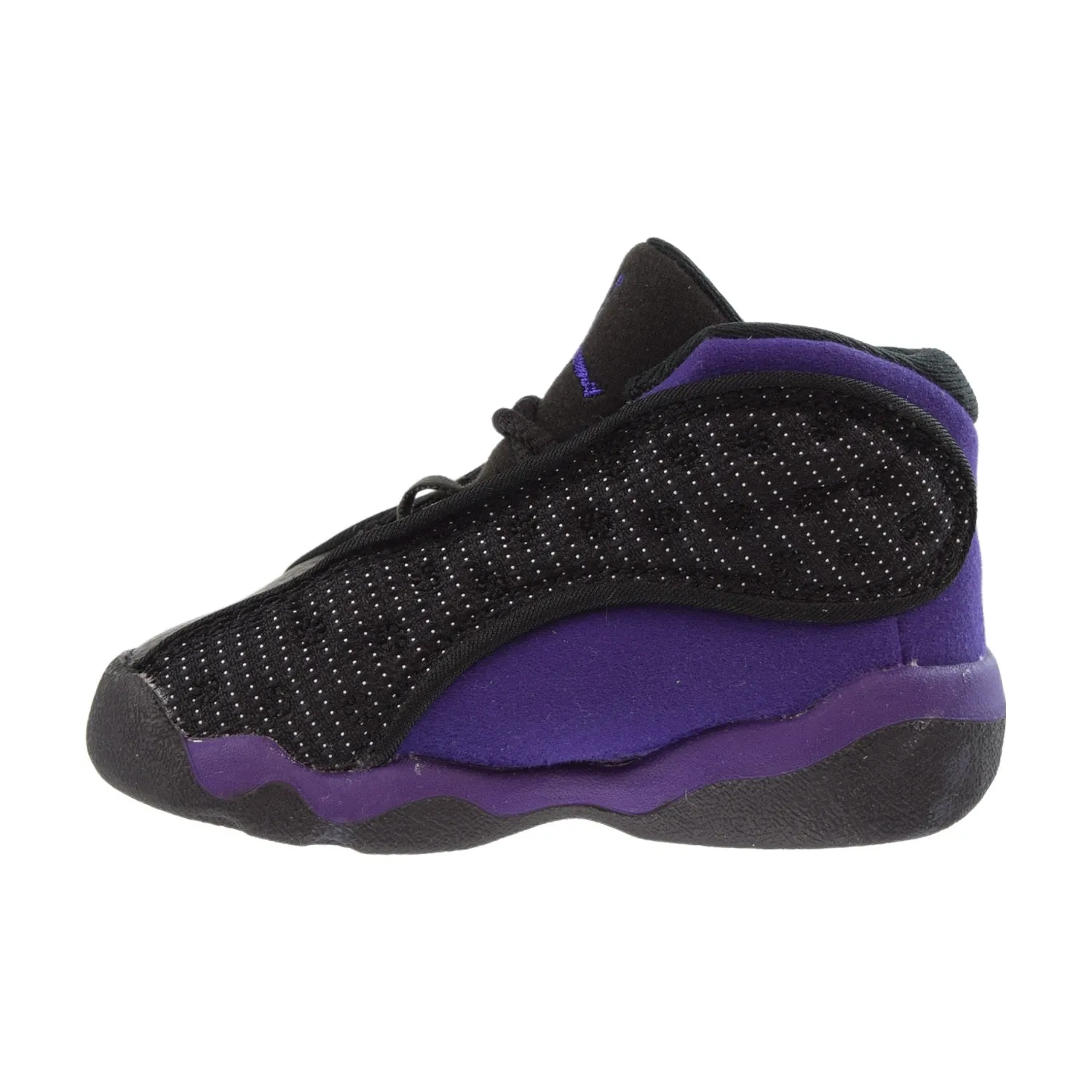 Jordan 13 Retro (TD) Toddlers Shoes Black/Court Purple