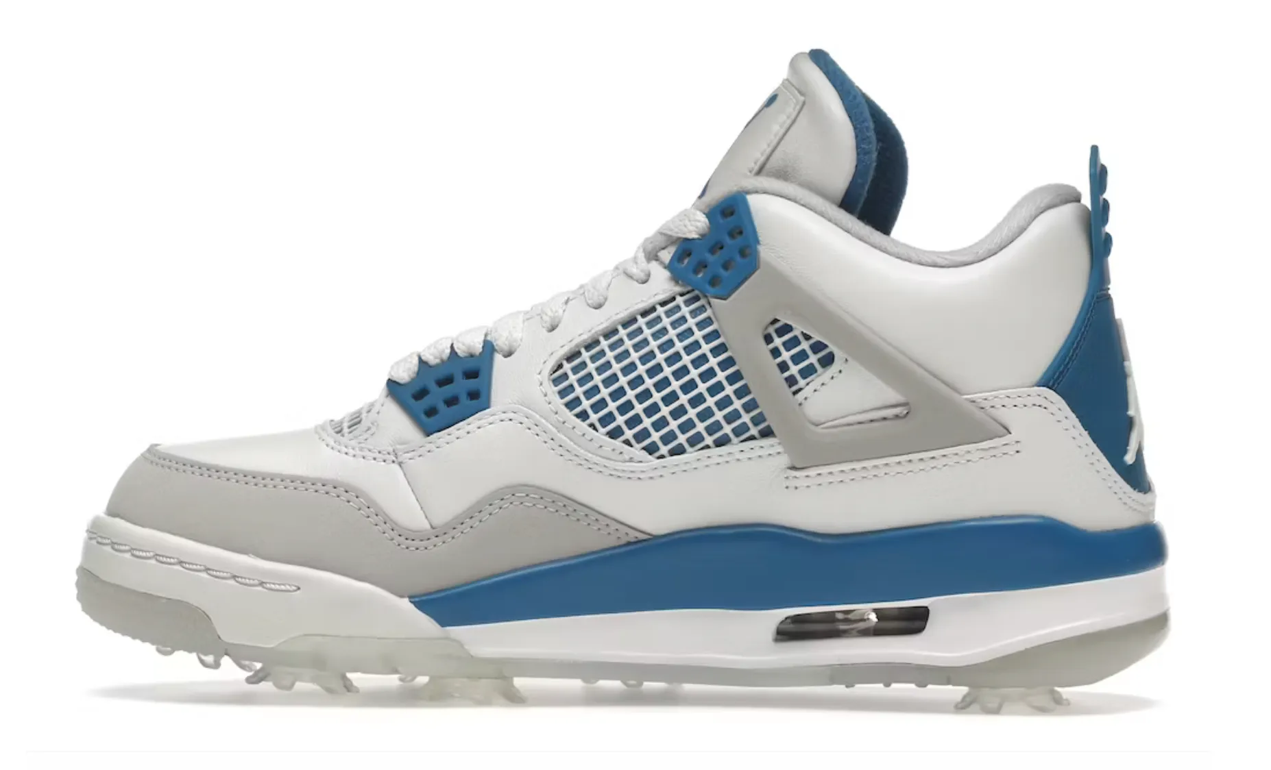 JORDAN 4 RETRO GOLF MILITARY BLUE