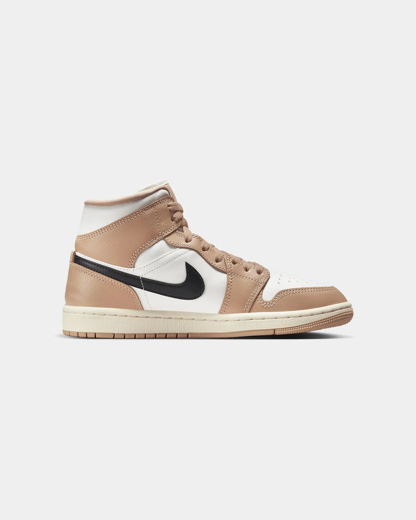 Jordan Women's Air Jordan 1 Mid Sail/Black-Desert