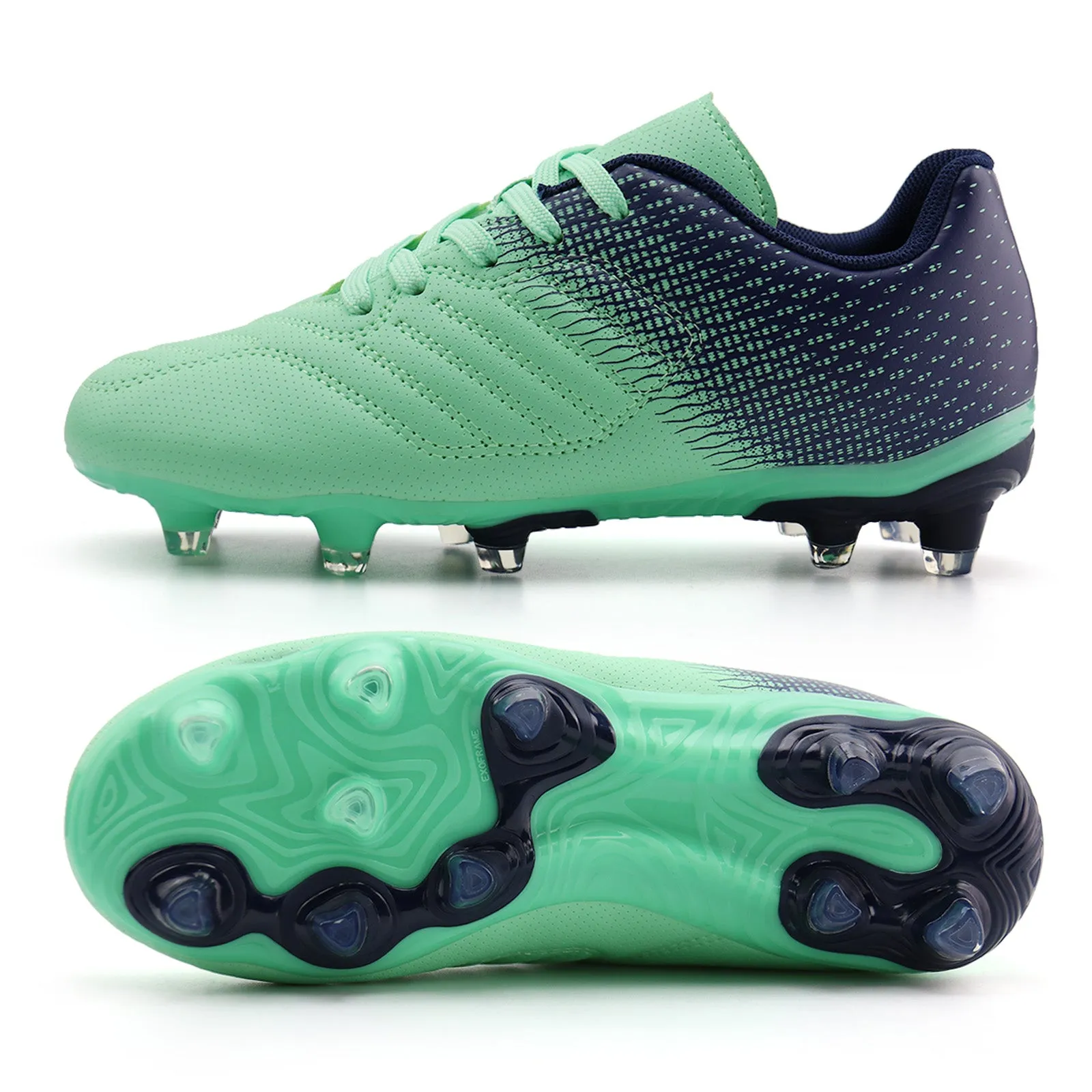 Kids Soccer Cleats Boys Girls Football Shoes