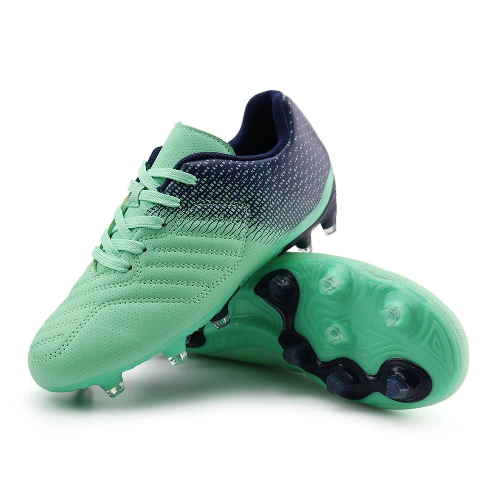 Kids Soccer Cleats Boys Girls Football Shoes