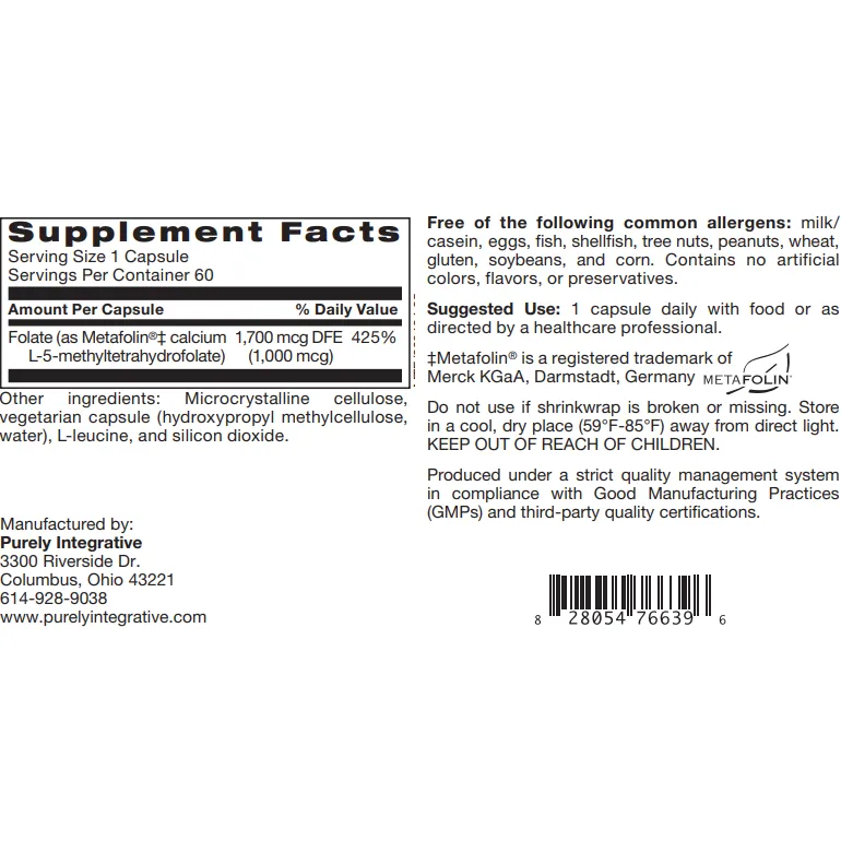 L-Methylfolate