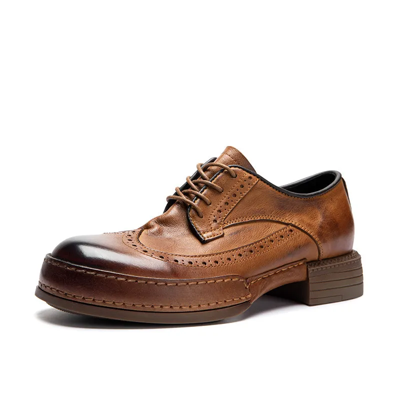 LavishLuxe Leather Dress Shoes