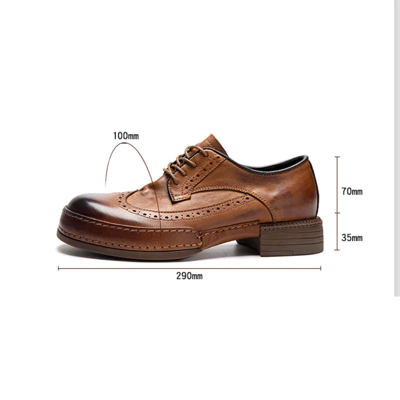 LavishLuxe Leather Dress Shoes