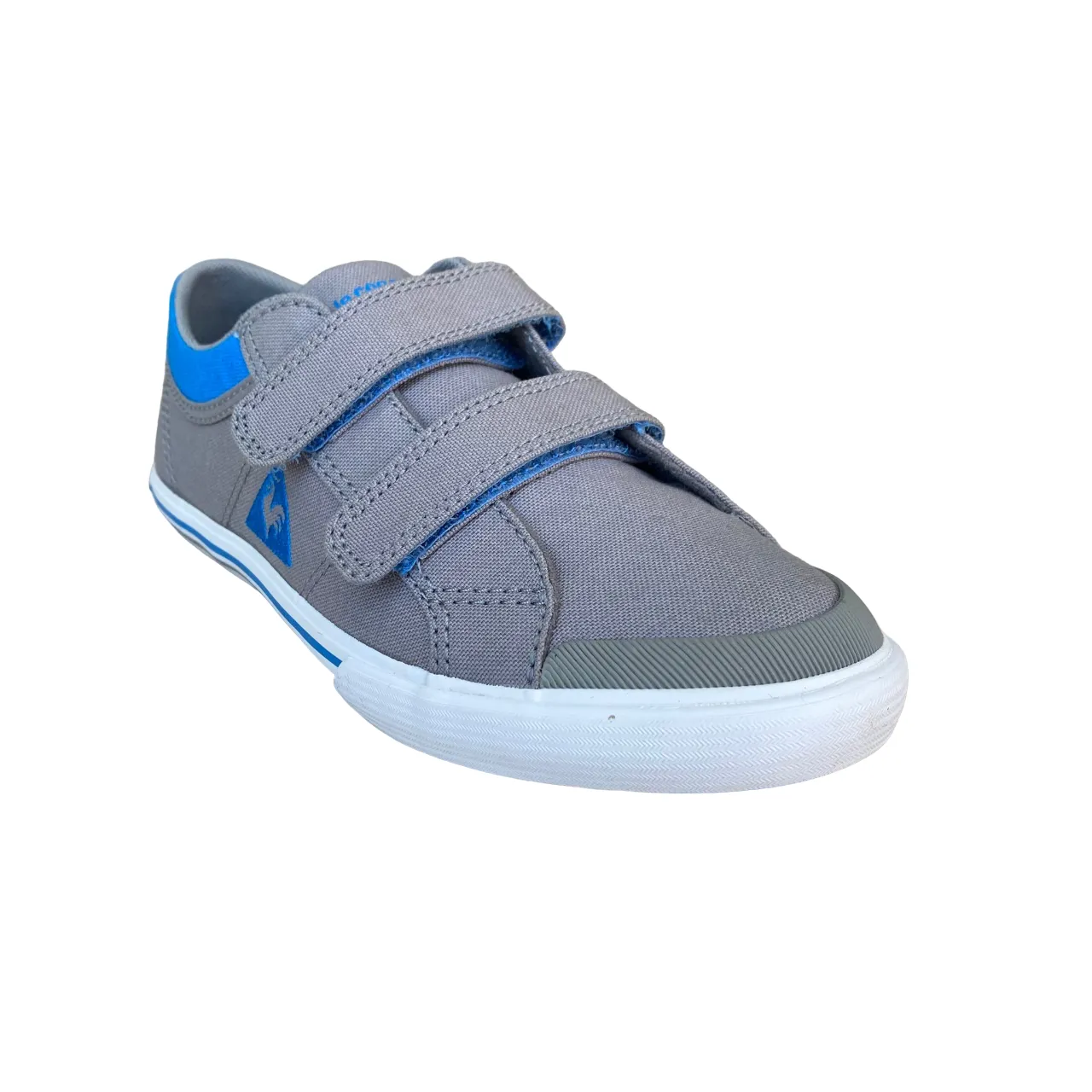 Le Coq Sportif scarpa in tela da bambino con strappo Saint Gaetan 1610542 grigio