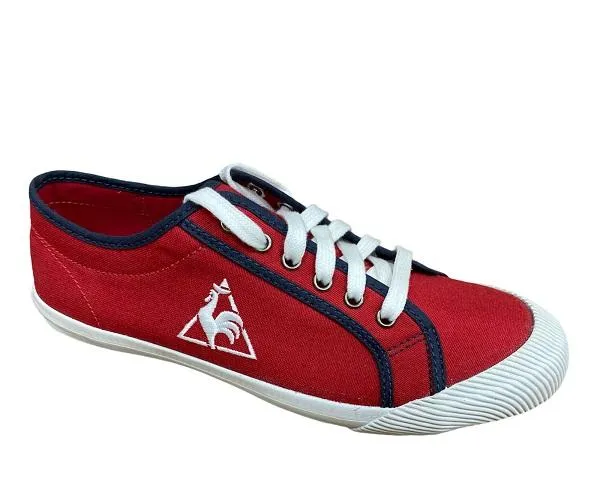 Le Coq Sportif scarpa sneakers da adulto Deauville Tricolore 1311269 rosso blu bianco