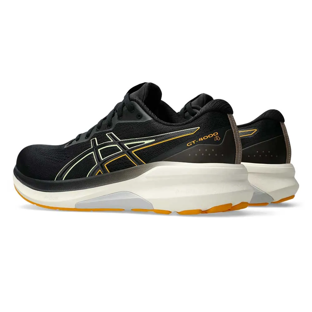 Men's GT-4000 4 Running Shoe - Black/Amber - Wide (2E)