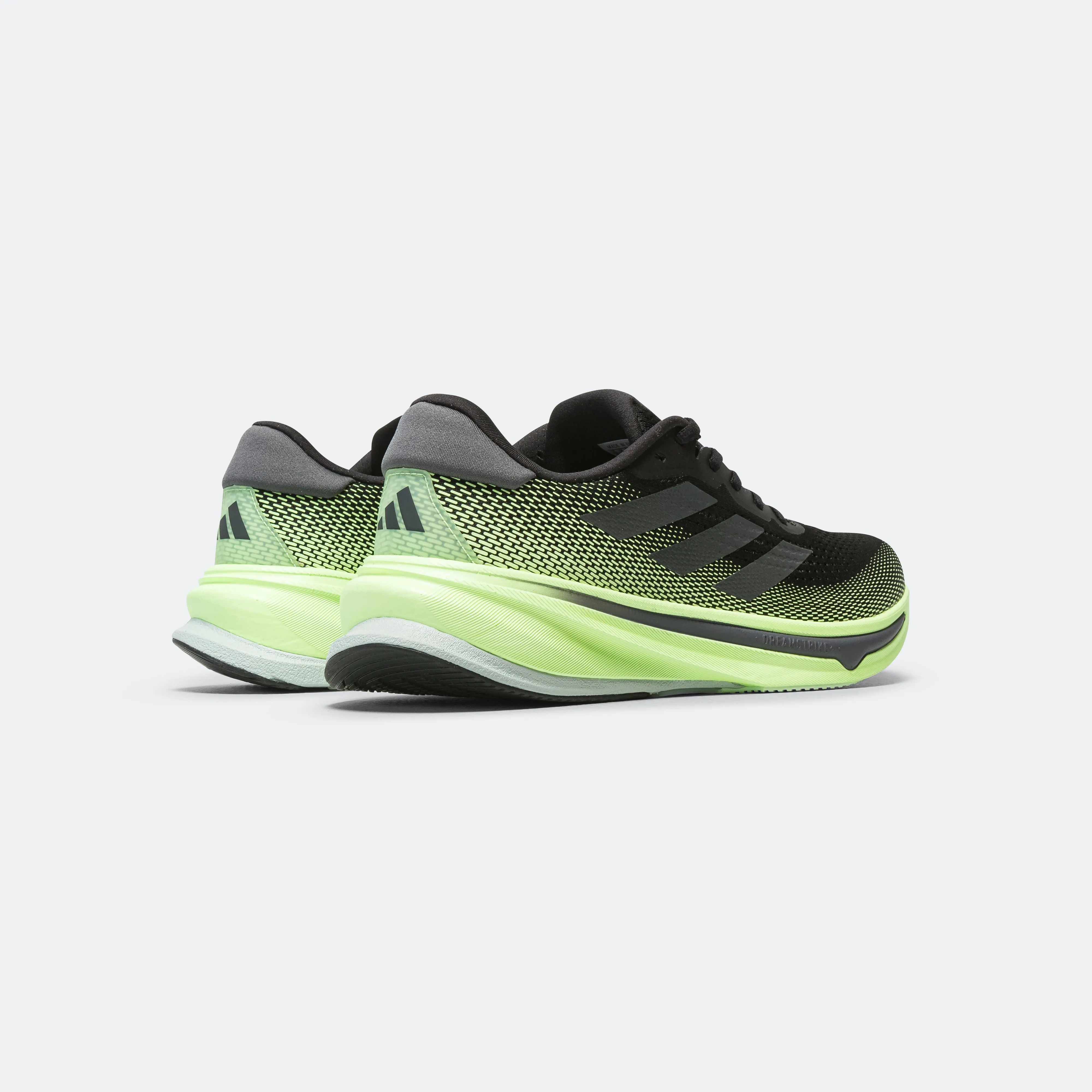 Mens Supernova Rise - Core Black/Grey Five-Green Spark