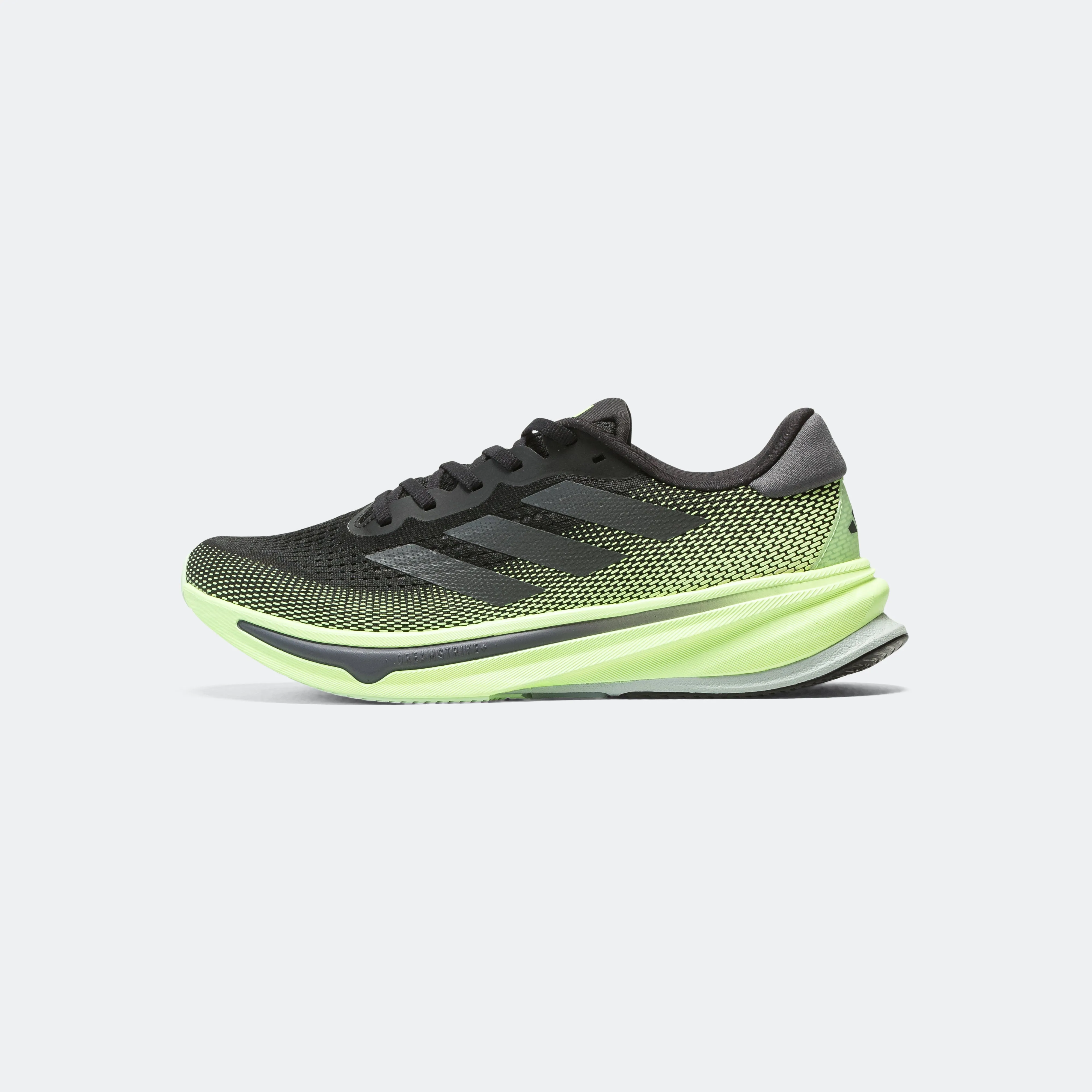 Mens Supernova Rise - Core Black/Grey Five-Green Spark