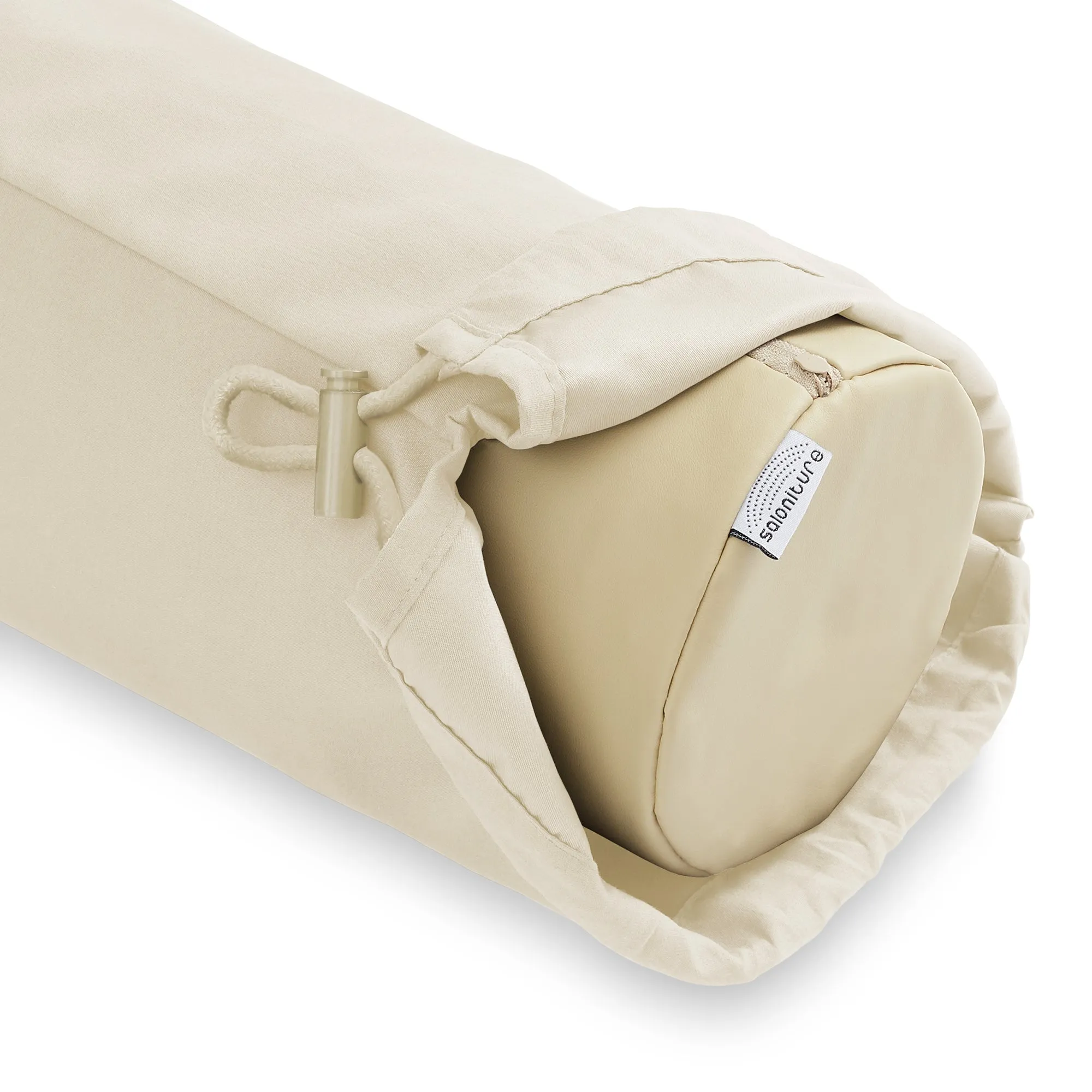 Microfiber Pillow Case Cover for Massage Bolster, 30" x 6"