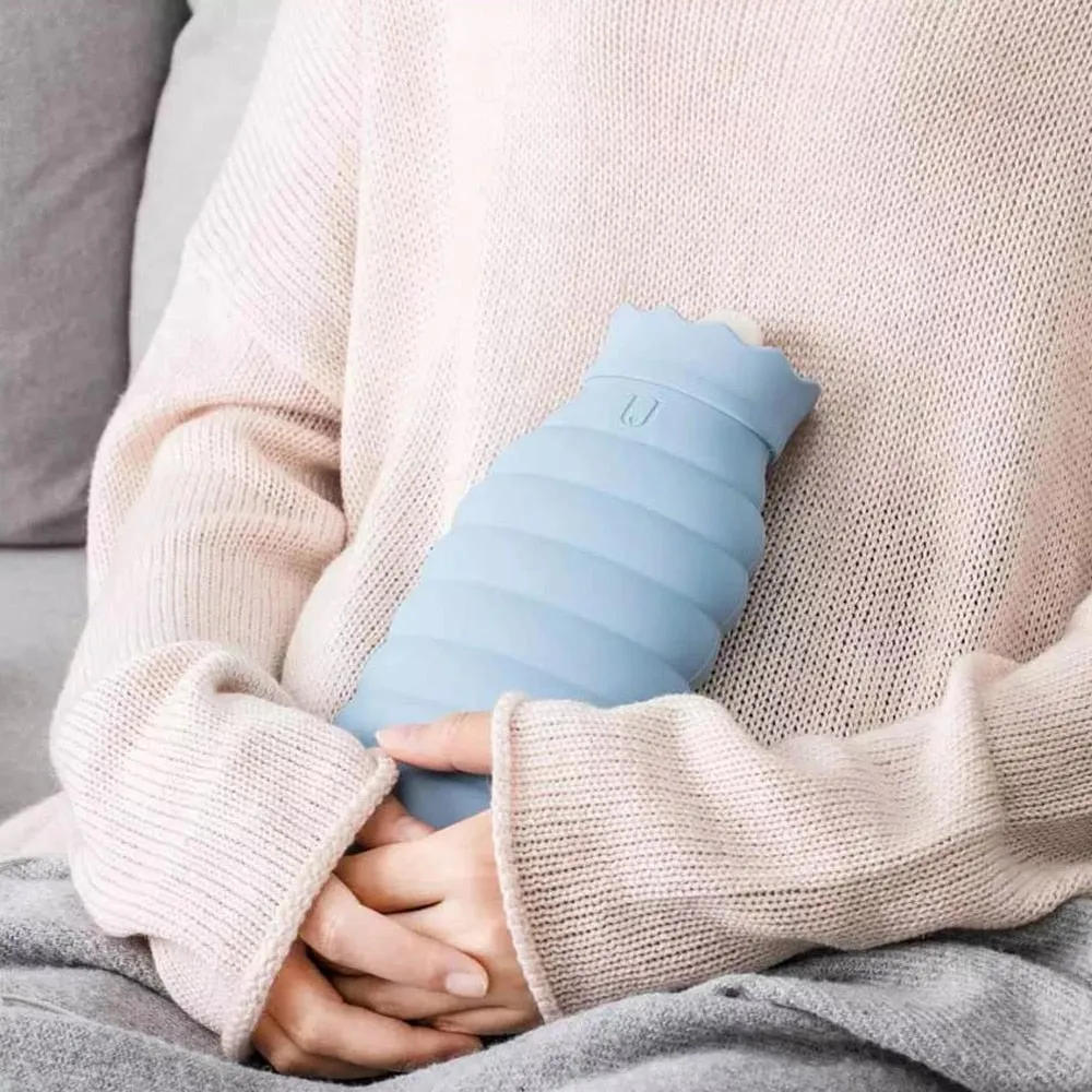 Microwave Heating Silicone Bottle Water Bag