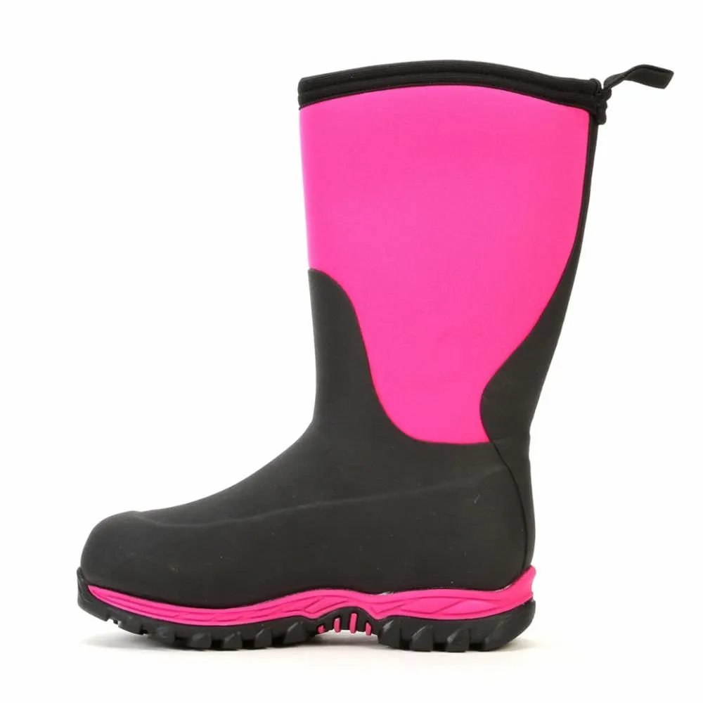 Muck Footwear Kids RUGGED II BLACK/PINK