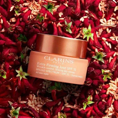 New - Clarins Extra-Firming Wrinkle Control Firming Day Cream Broad Spectrum SPF 15 - 1.7oz - Ulta Beauty