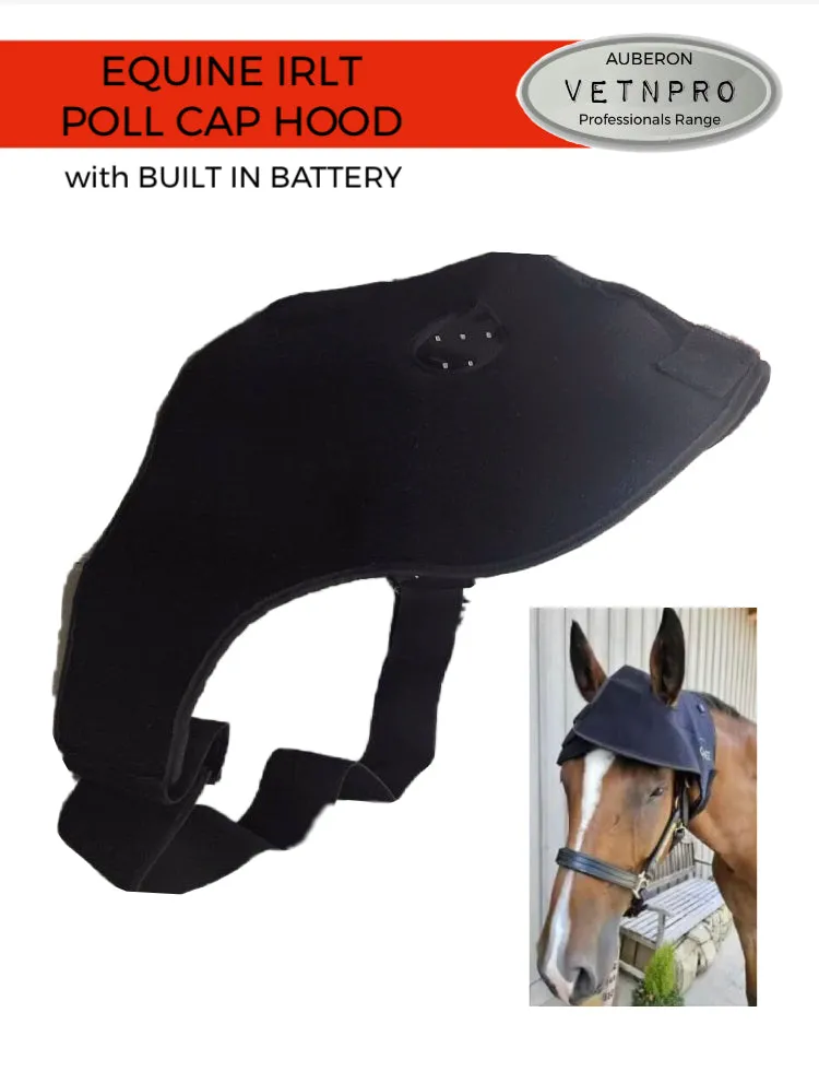 NEW Equine Infrared IRLT Poll Cap Hood Wrap **Built in Battery** Use anywhere anytime