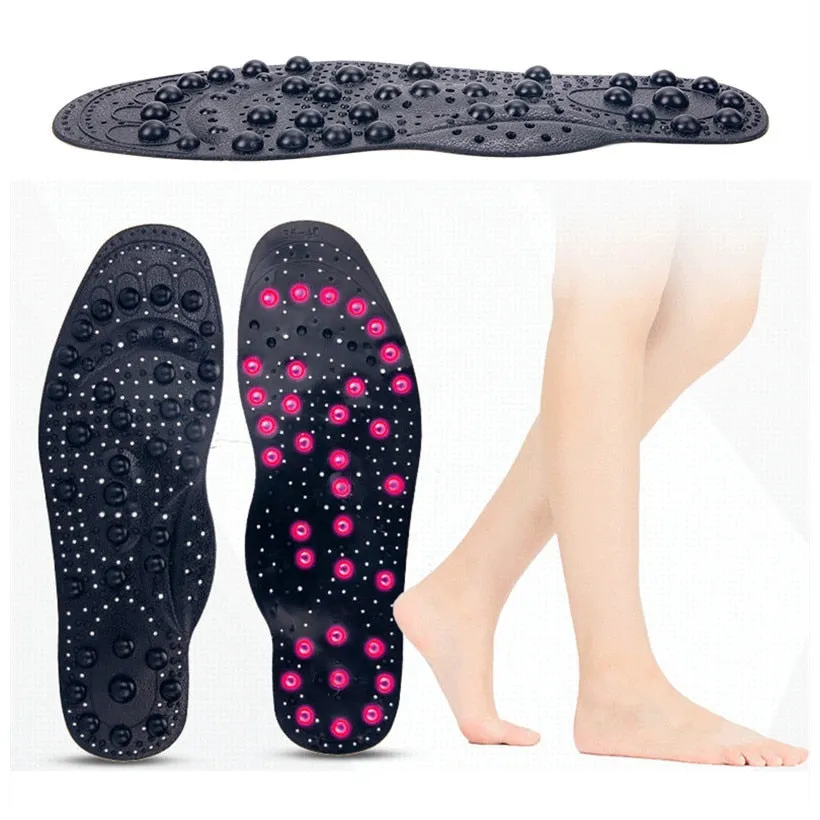 New Health Magnetic Therapy Massage Insoles for Men Women Weight Loss Promote Blood Circulation Foot Magnet Health Care Shoe Pad