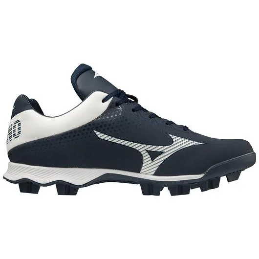 New Mizuno Wave LightRevo Baseball Cleats Navy Men's Size 10