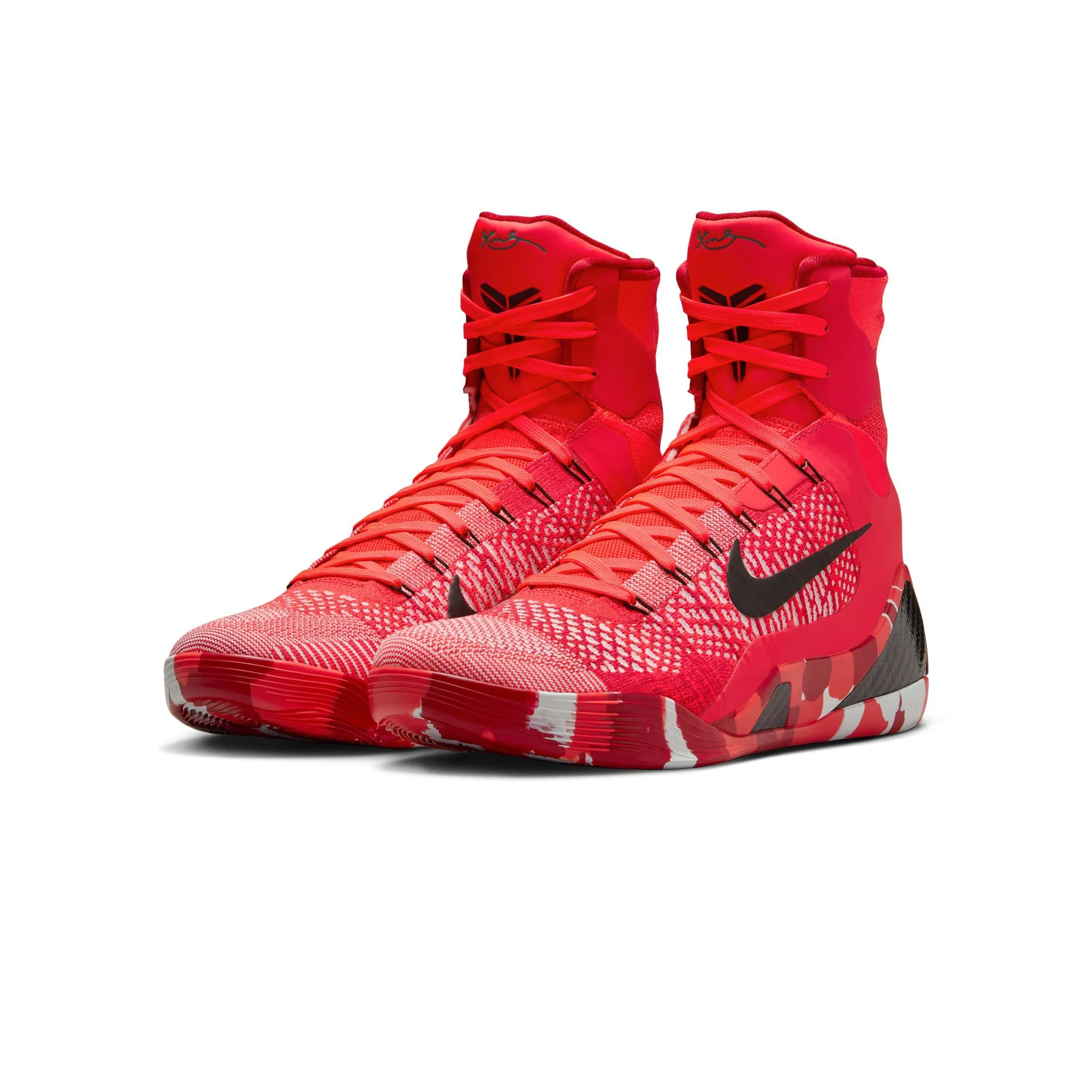 Nike Mens Kobe 9 Elite High Protro "Christmas" Shoes