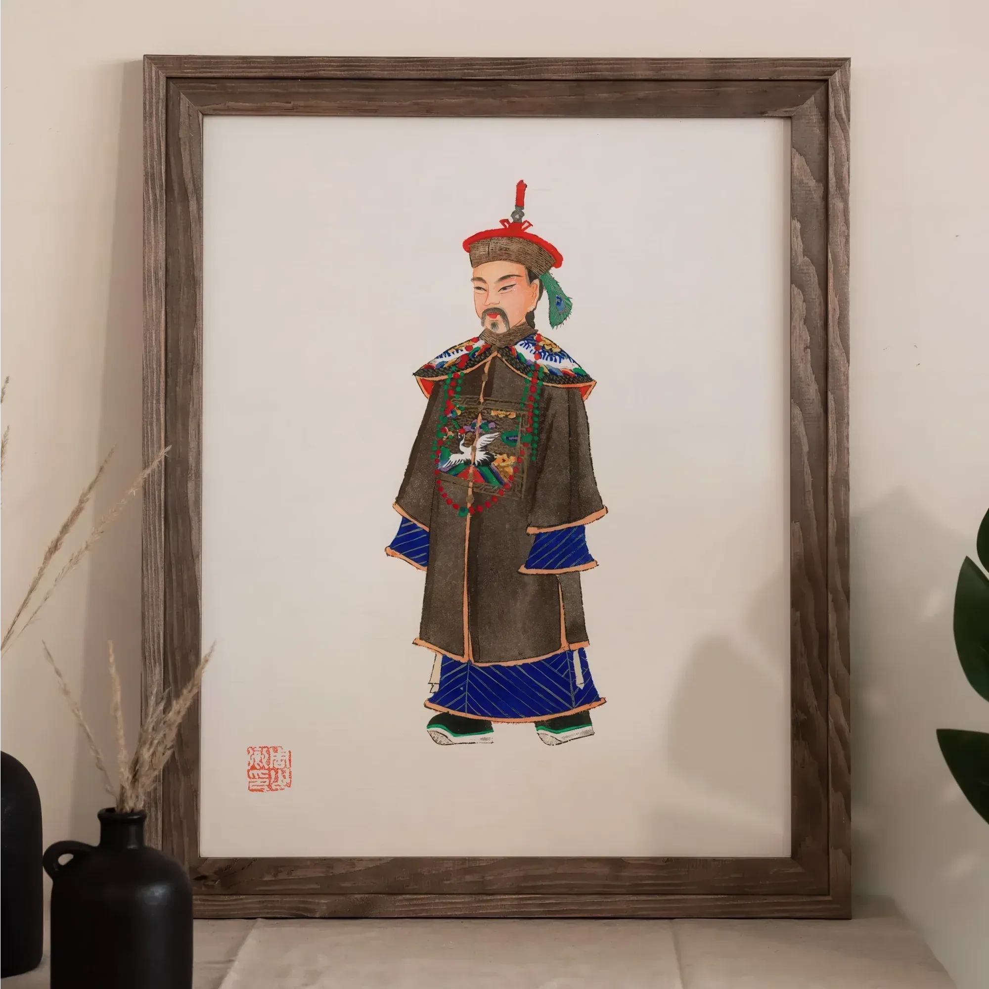 Nobleman - Qing Dynasty Art Print