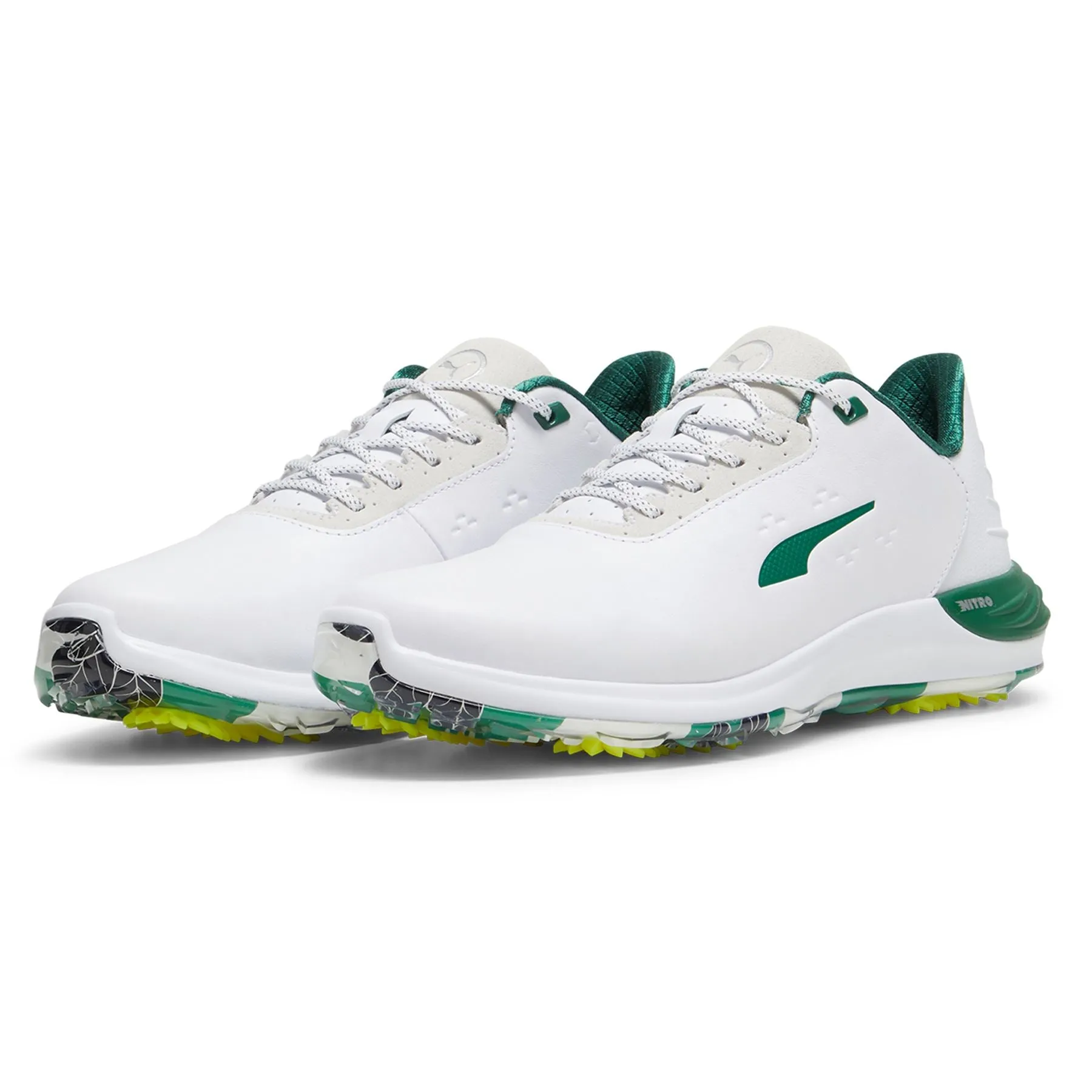 Phantomcat Nitro Golf Shoes Garden White/Vine/Yellow Burst - SS24