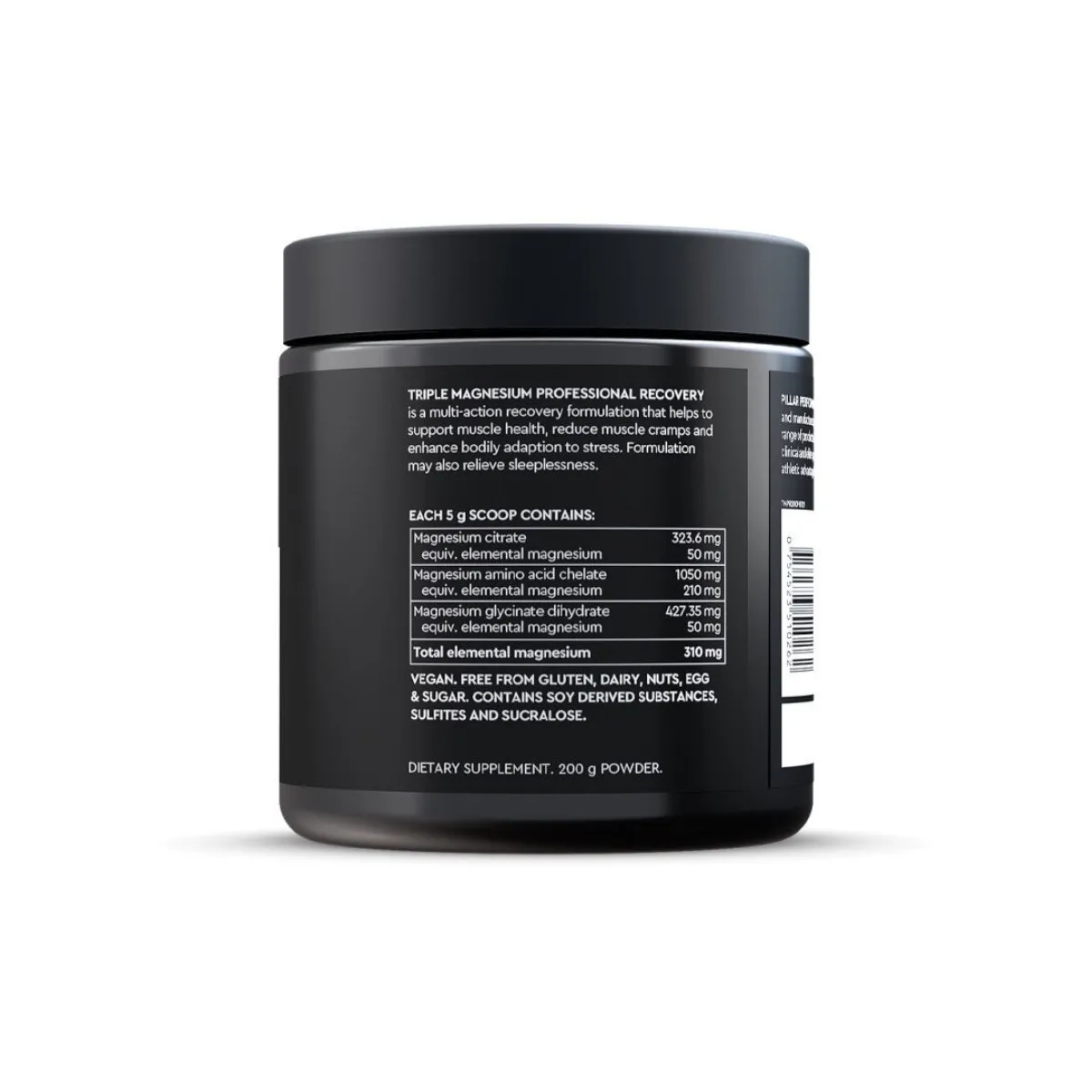 Pillar Performance Triple Magnesium Professional Raspberry 200g