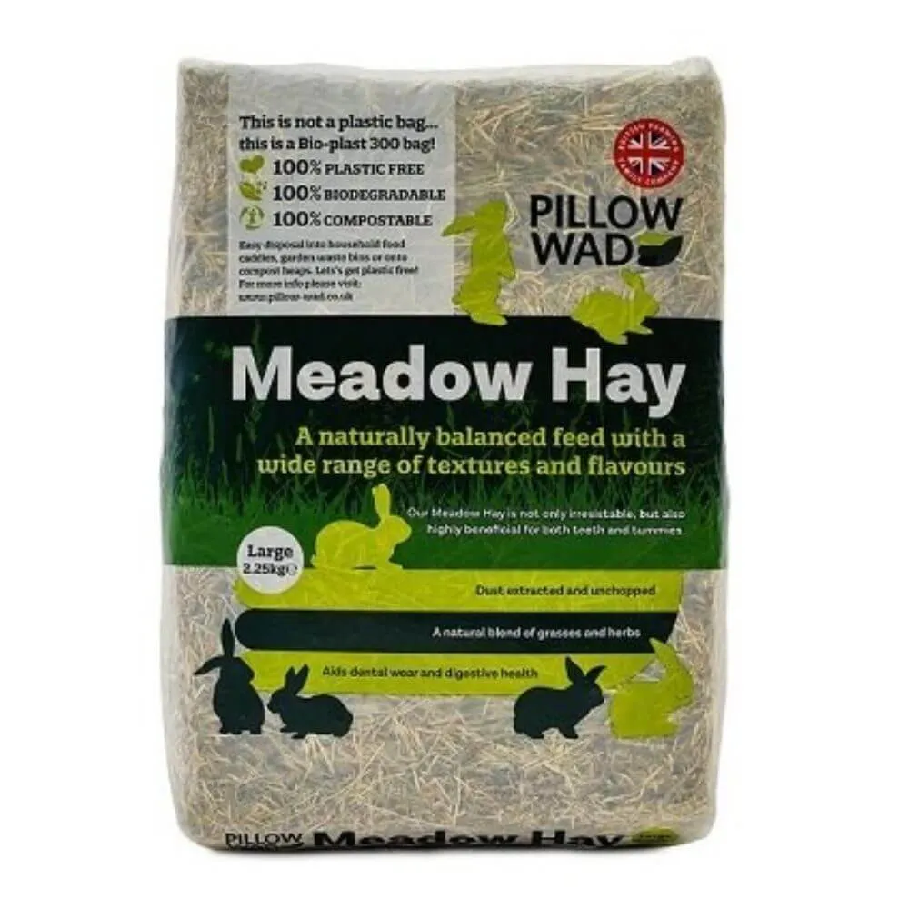 Pillow Wad Bio Meadow Hay Bedding