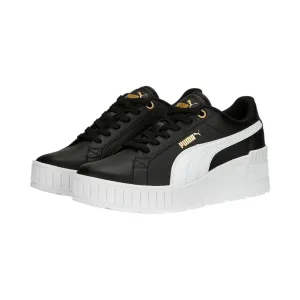 Puma scarpa sneakers da donna Karmen Wedge 390985-01 nero-bianco