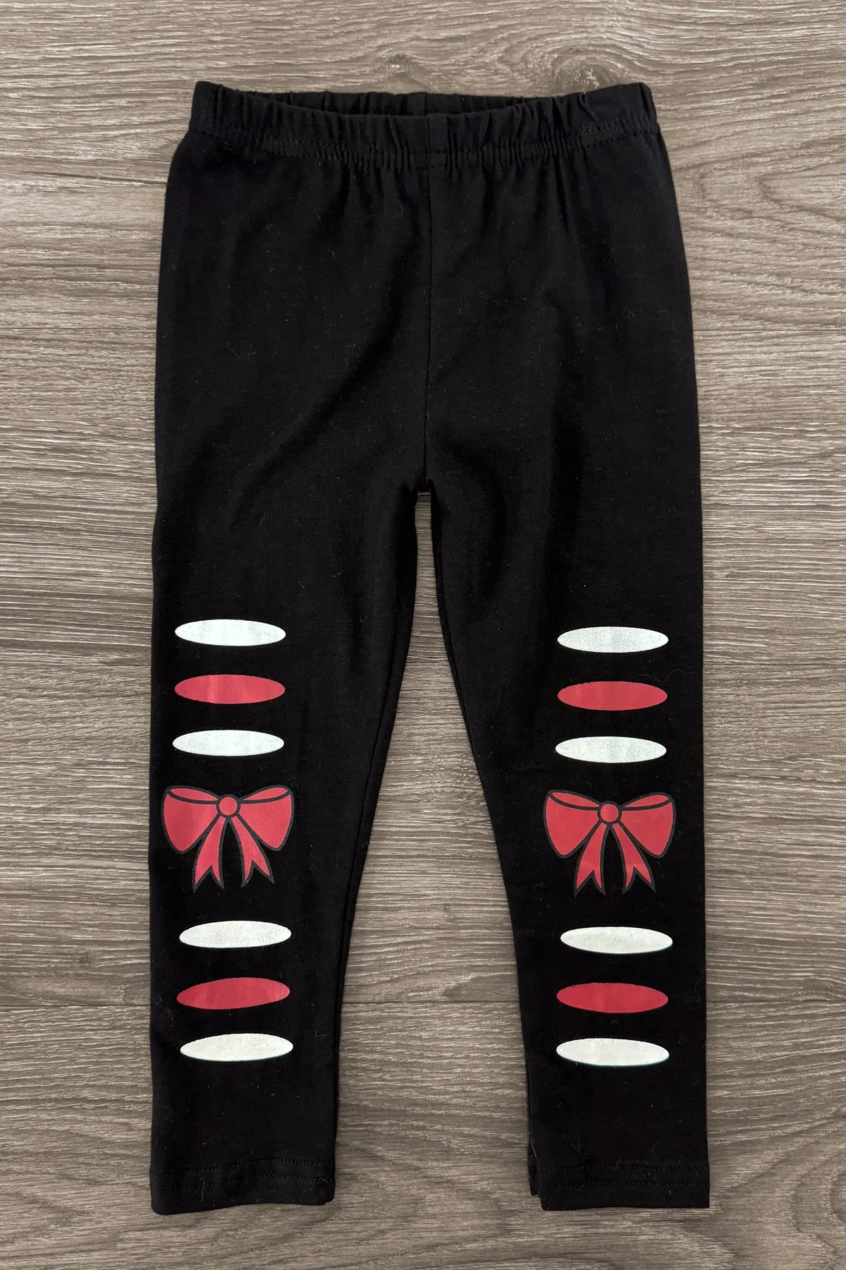 "Bows Before Mistletoes" Legging Set