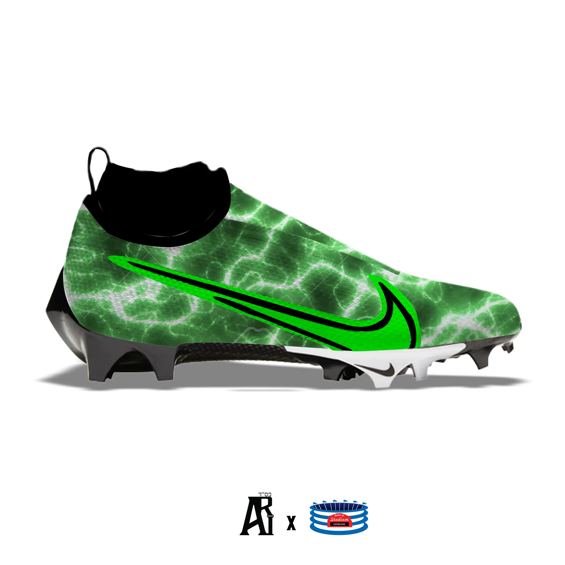 "Green Lightning" Nike Vapor Pro 360 Cleats