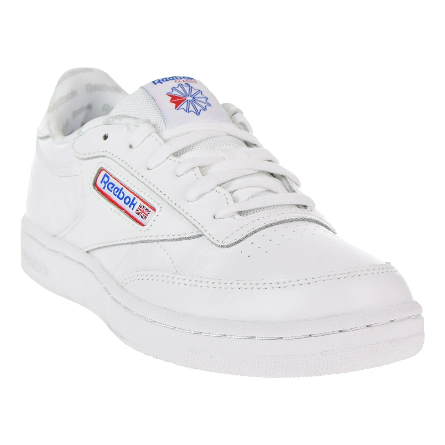 Reebok Classic Club C Big Kid's Shoes White/Vital Blue/Blue