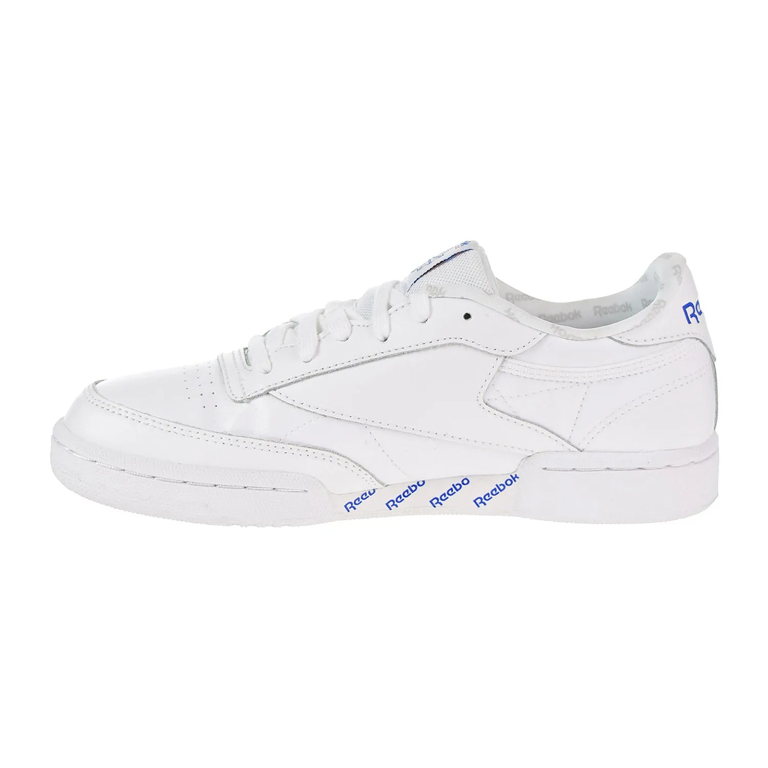 Reebok Classic Club C Big Kid's Shoes White/Vital Blue/Blue