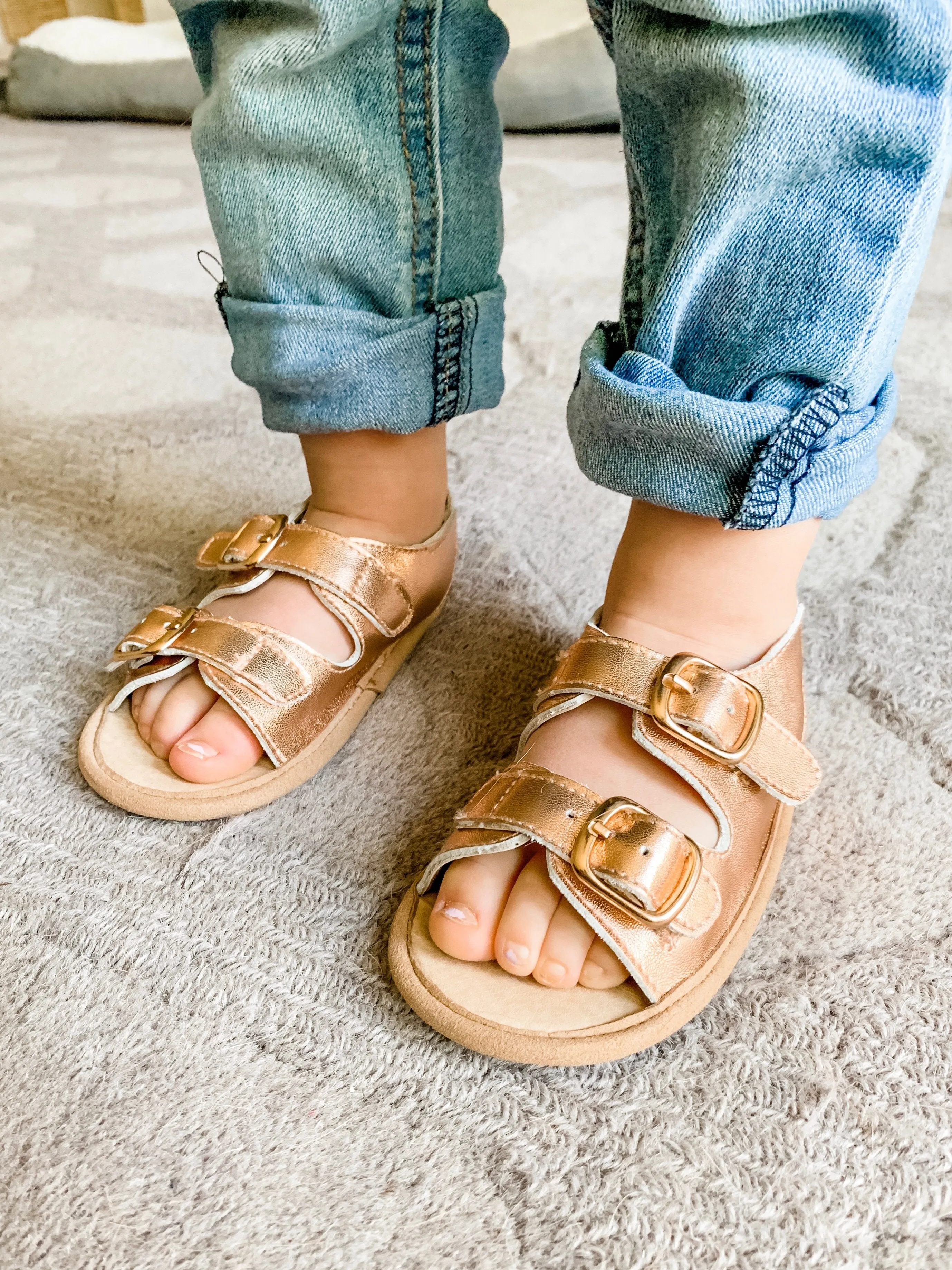 Rose Gold Charley Sandal