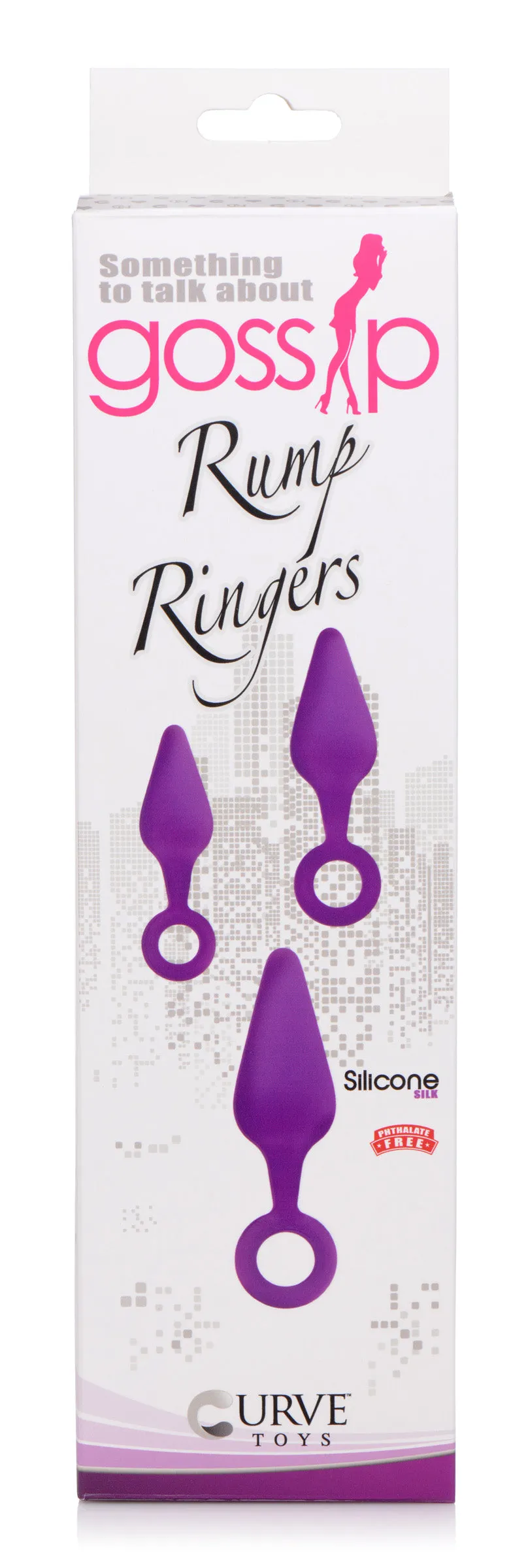 Rump Ringers 3 Piece Anal Plug Set