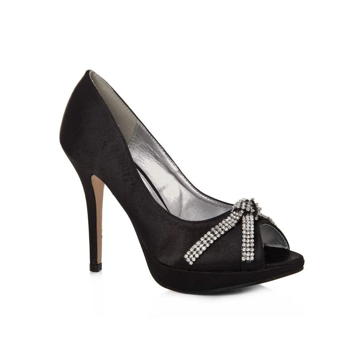 SALLY Peep Toe High Stiletto Heeled Court Shoes