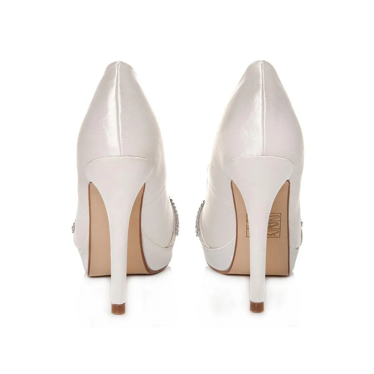 SALLY Peep Toe High Stiletto Heeled Court Shoes