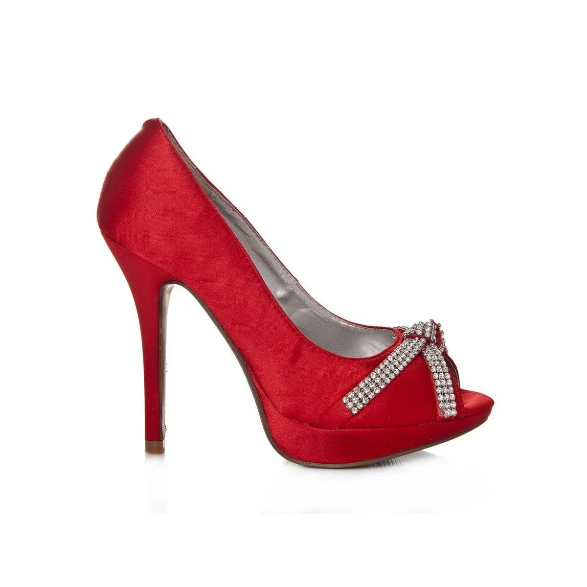 SALLY Peep Toe High Stiletto Heeled Court Shoes