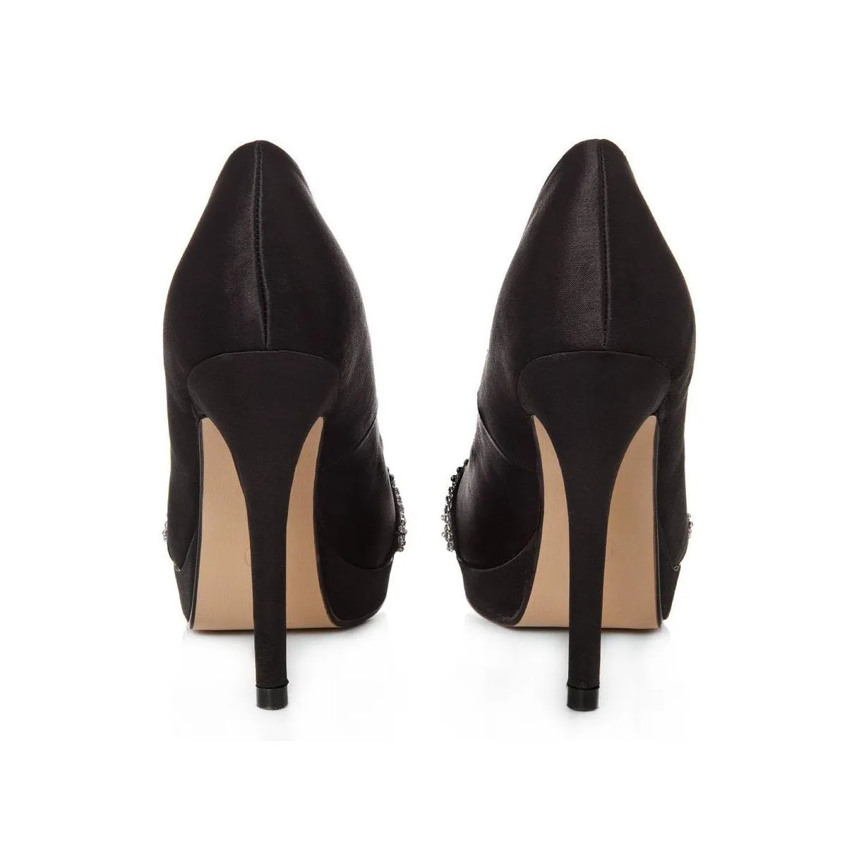 SALLY Peep Toe High Stiletto Heeled Court Shoes