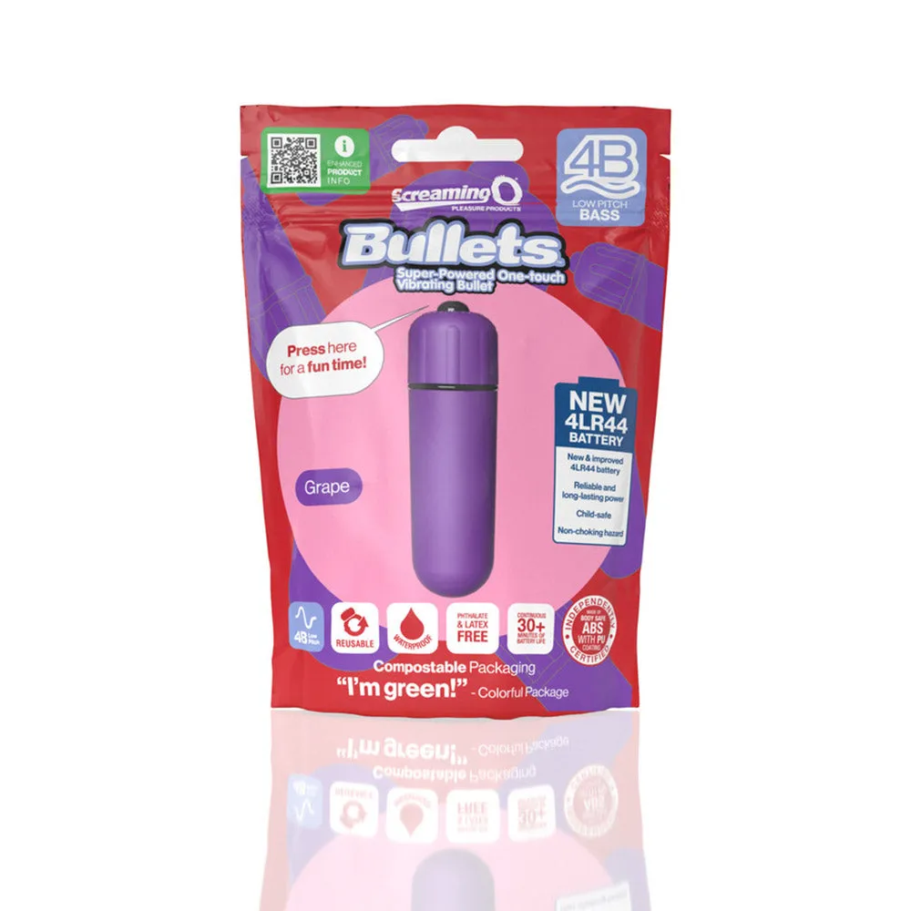 Screaming O 4B Bullet Vibrator Grape