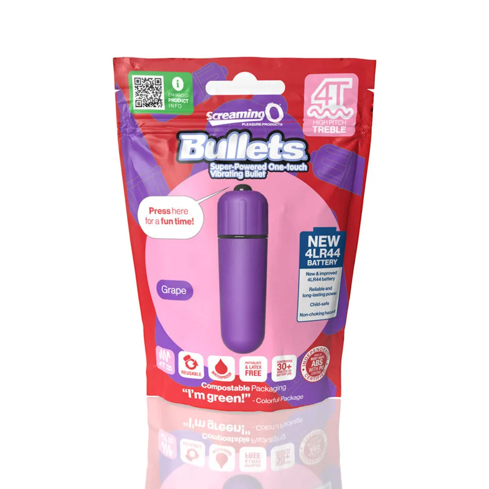 Screaming O 4T Bullet Vibrator Grape