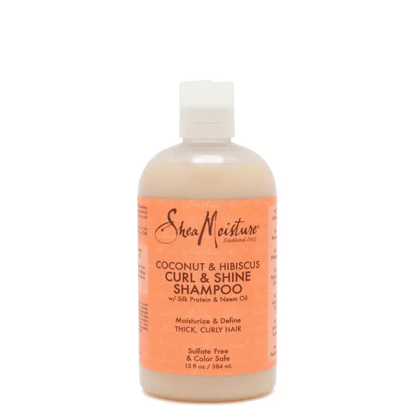 Shea Moisture Coconut & Hibiscus Shampoo 384ml