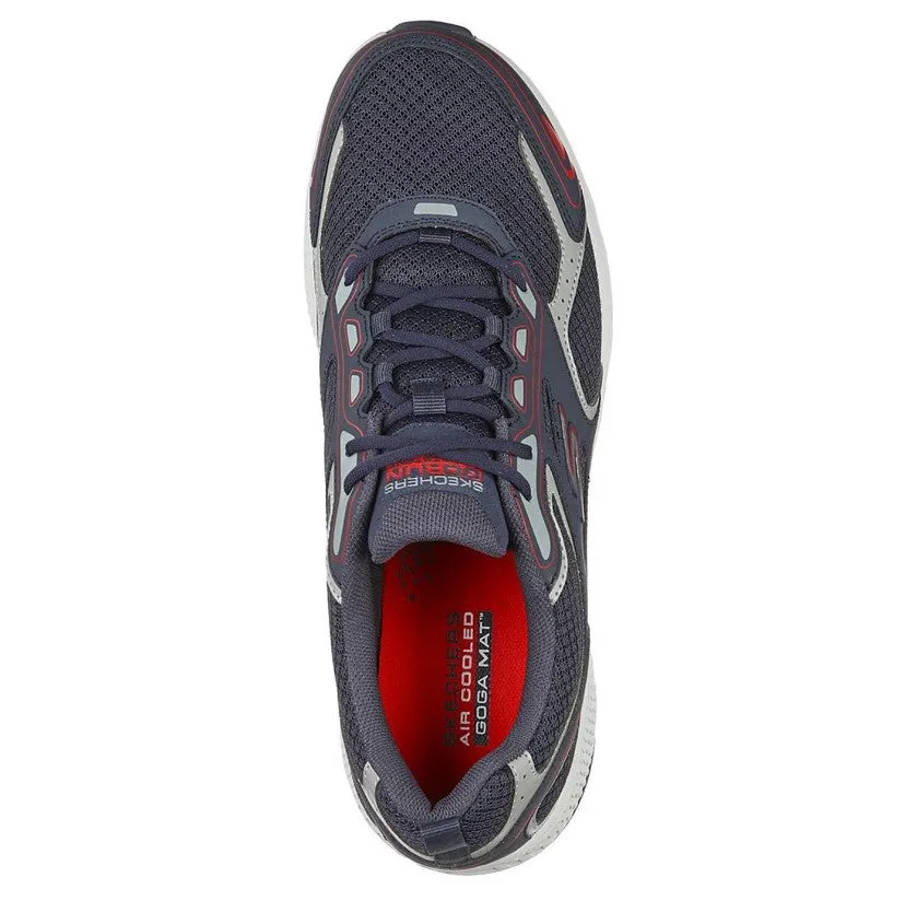 Skechers Mens Trainer Go Run Consistent Extra Wide Fit Navy/Red