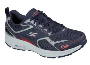 Skechers Mens Trainer Go Run Consistent Extra Wide Fit Navy/Red