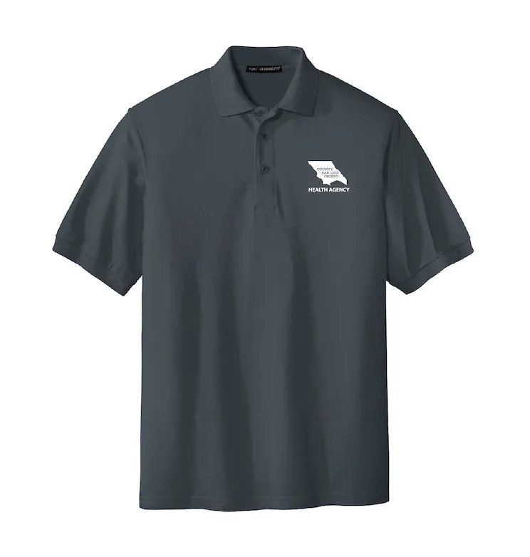 SLO County Health Agency - Cotton Pique Polo