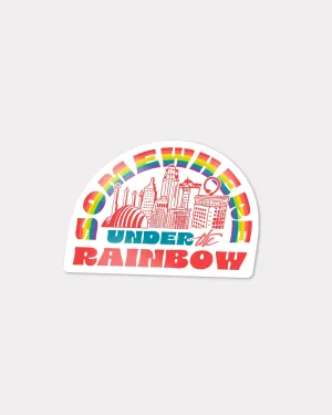 Somewhere Under the Rainbow Pride Sticker